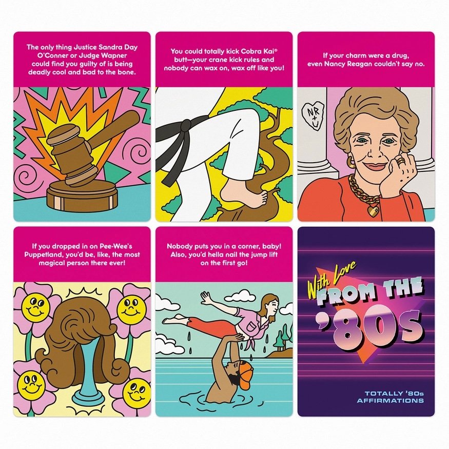 Affirmators!® from the 80s Cards Deck