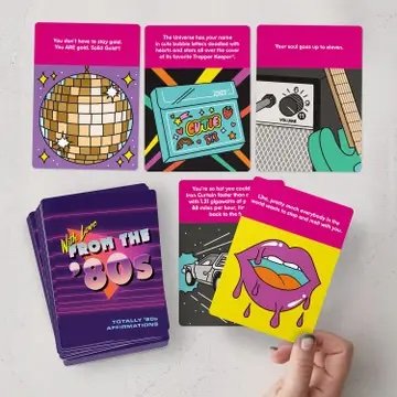 Affirmators!® from the 80s Cards Deck