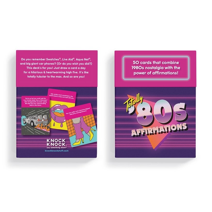Affirmators!® from the 80s Cards Deck