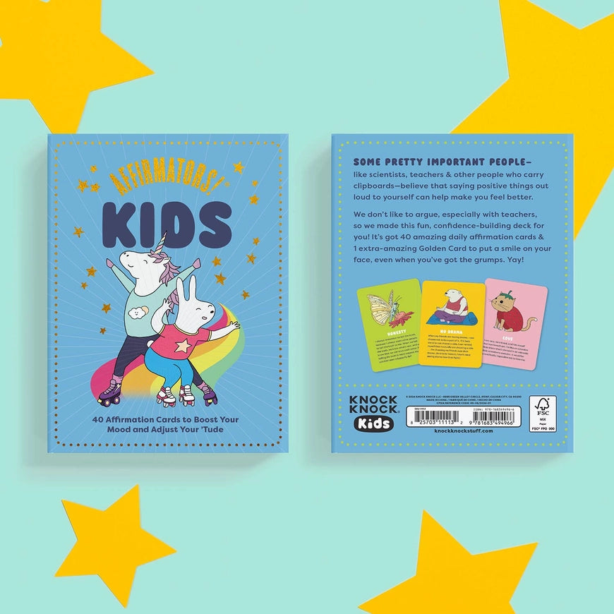 Affirmators!® Kids Affirmation Cards Deck