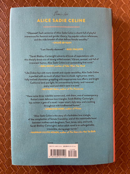 Alice Sadie Celine by Sarah Blakley-Cartwright (Hardcover)
