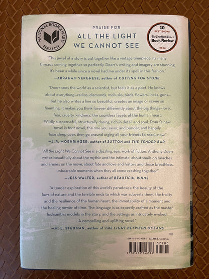 All the Light We Cannot See by Anthony Doerr (Hardcover)
