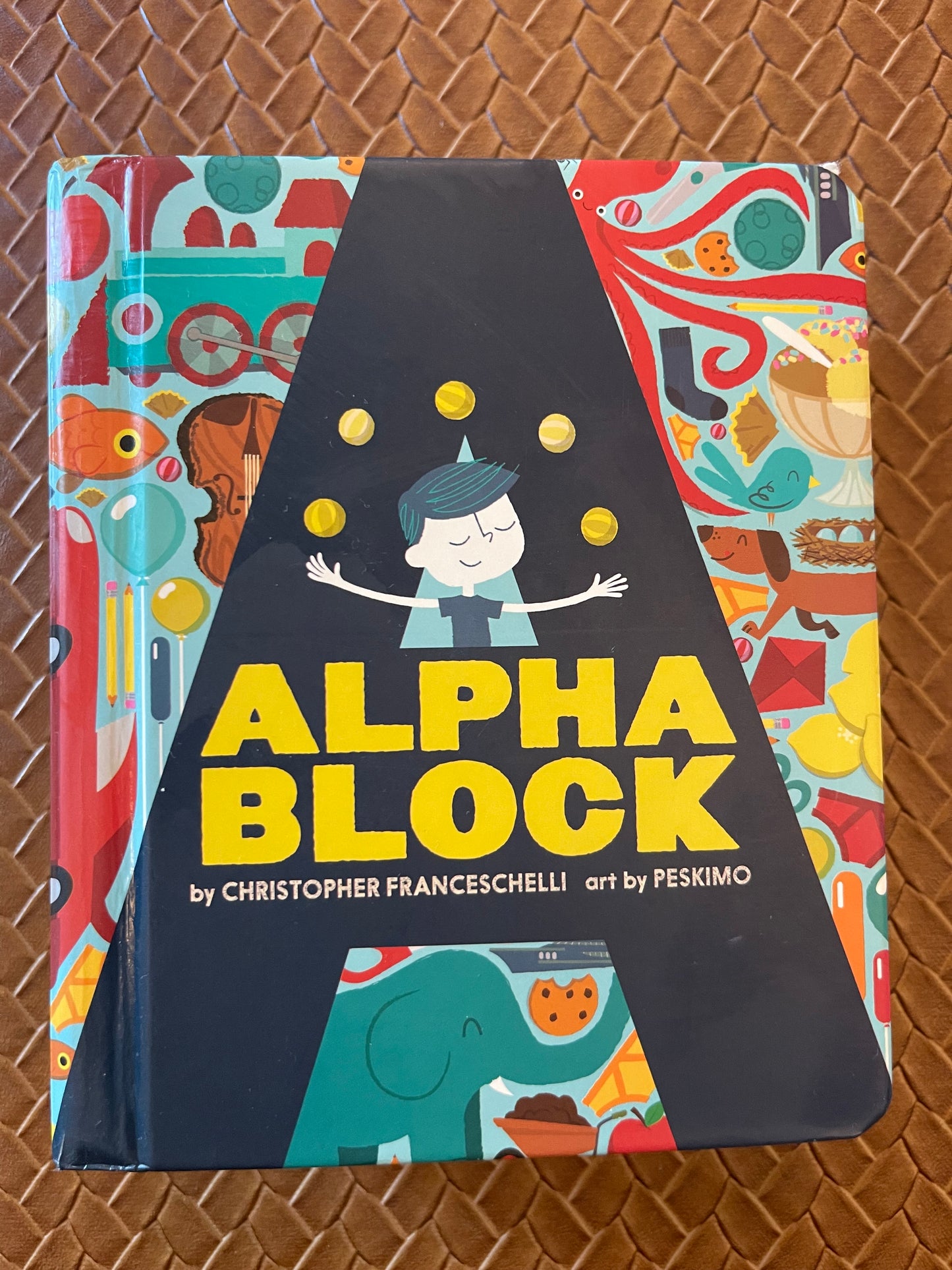 Alphablock by Christopher Franceschelli (Board Book)