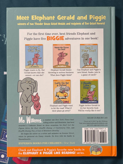 An Elephant & Piggie Biggie! by Mo Willems (Hardcover)