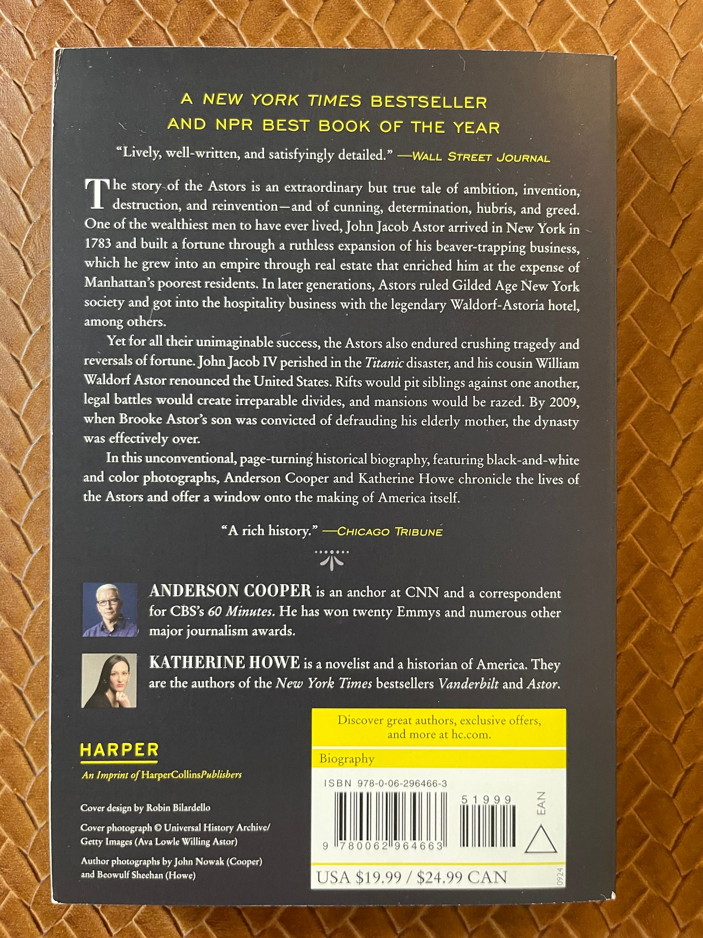 Astor: The Rise and Fall of an American Fortune by Anderson Cooper, Katherine Howe (Paperback)