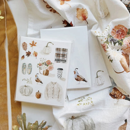 Autumn Tea Towel