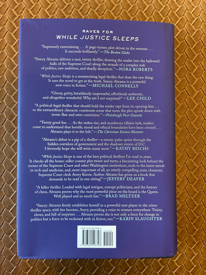 Avery Keene #2: Rogue Justice by Stacey Abrams (Hardcover)