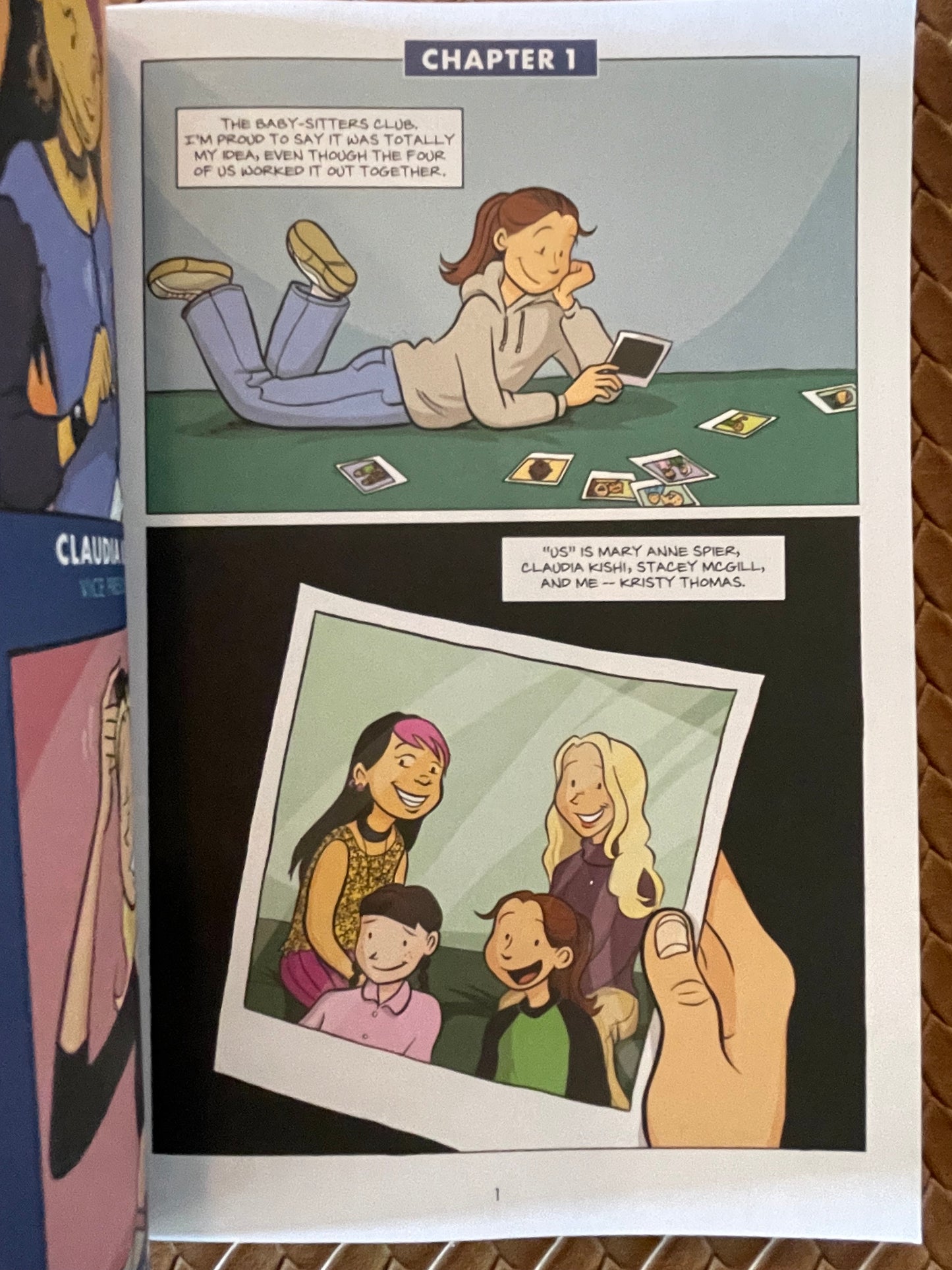 The Baby-Sitters Club Graphic Novel #1: Kristy's Great Idea by Raina Telgemeier, Ann M. Martin
