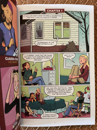The Baby-Sitters Club Graphic Novels #2: The Truth About Stacey by Raina Telgemeier (Illustrator), Ann M. Martin