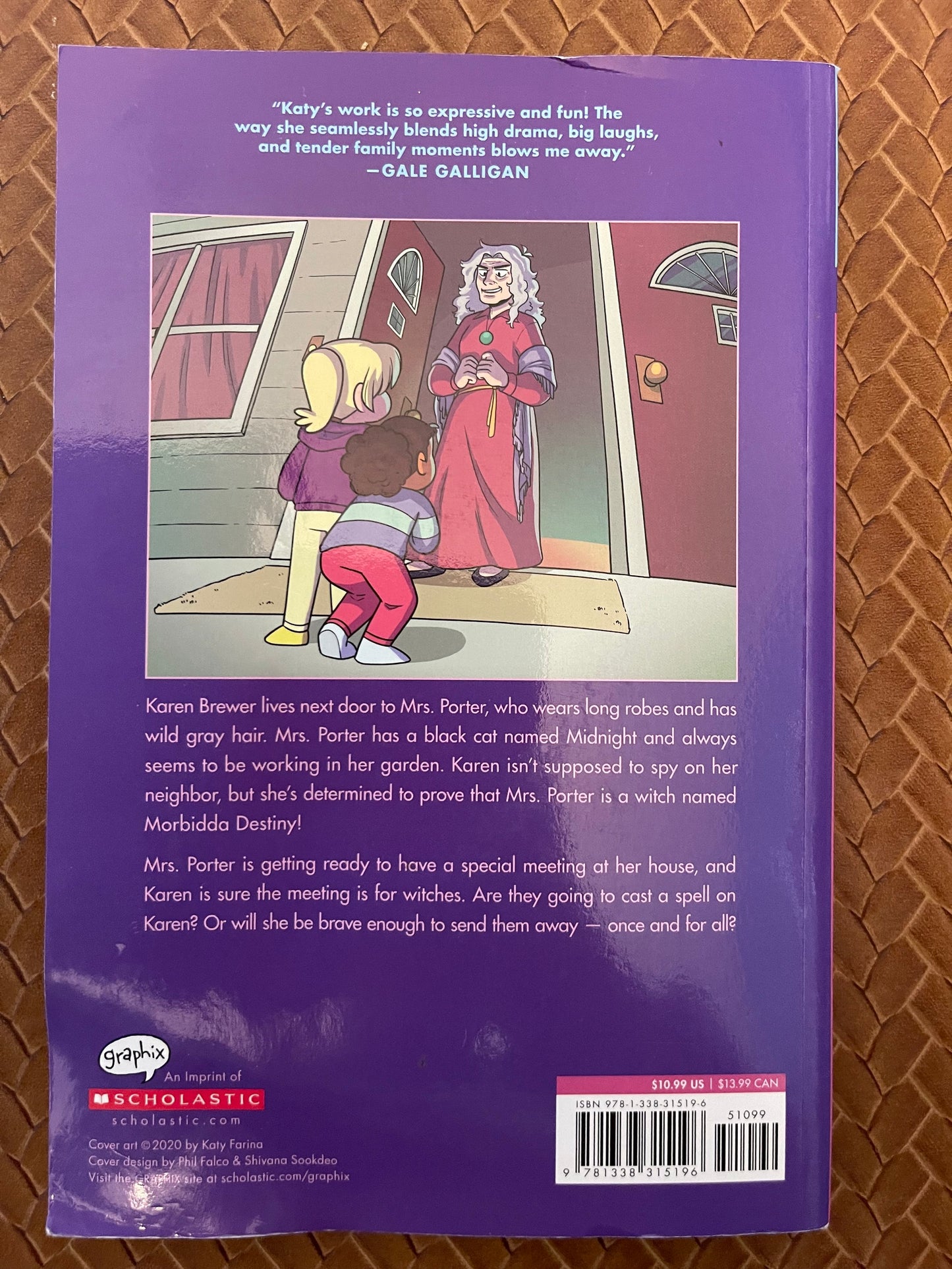 Baby-Sitters Little Sister Graphic Novels #1: Karen's Witch by Katy Farina (Illustrations), Ann M. Martin