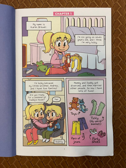 Baby-Sitters Little Sister Graphic Novels #1: Karen's Witch by Katy Farina (Illustrations), Ann M. Martin