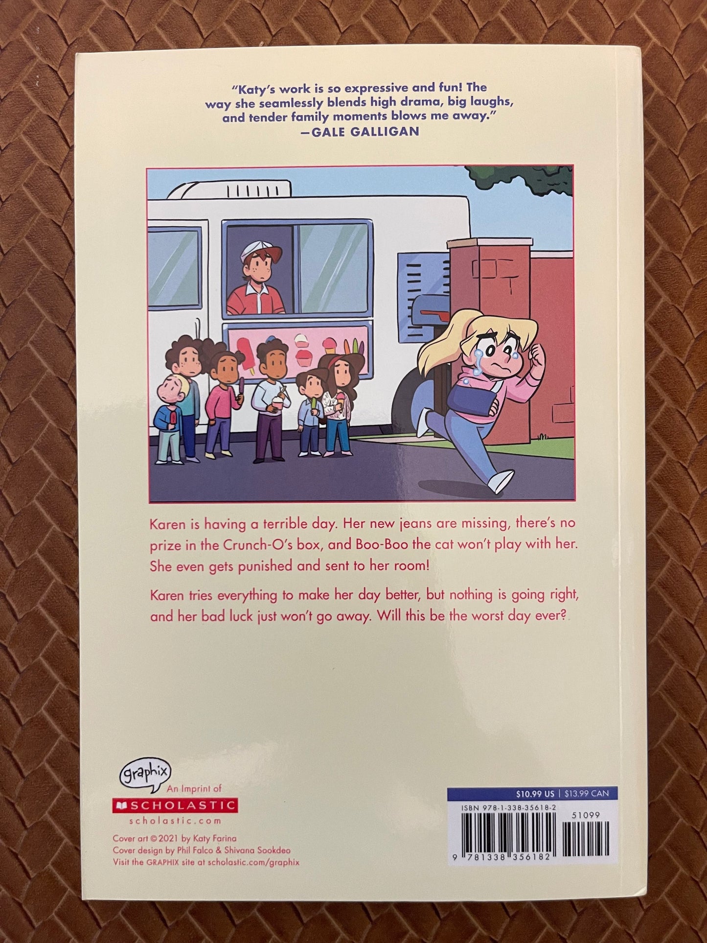 Baby-Sitters Little Sister Graphic Novels #3: Karen's Worst Day by Katy Farina (Illustrations), Ann M. Martin