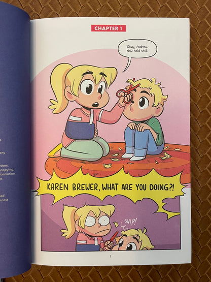Baby-Sitters Little Sister Graphic Novels #3: Karen's Worst Day by Katy Farina (Illustrations), Ann M. Martin