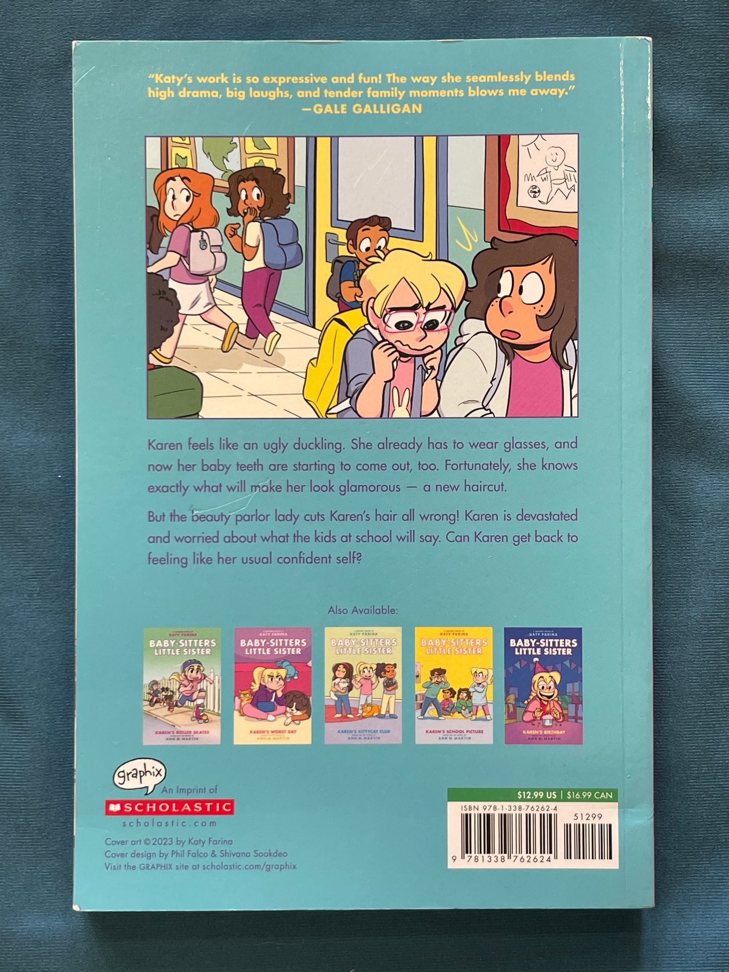 Baby-Sitters Little Sister Graphic Novels #7: Karen's Haircut by Katy Farina, Ann M. Martin (Paperback)