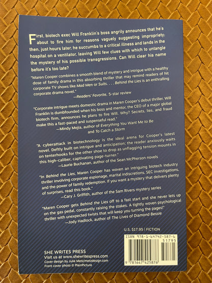 Behind the Lies by Maren Cooper (Paperback)