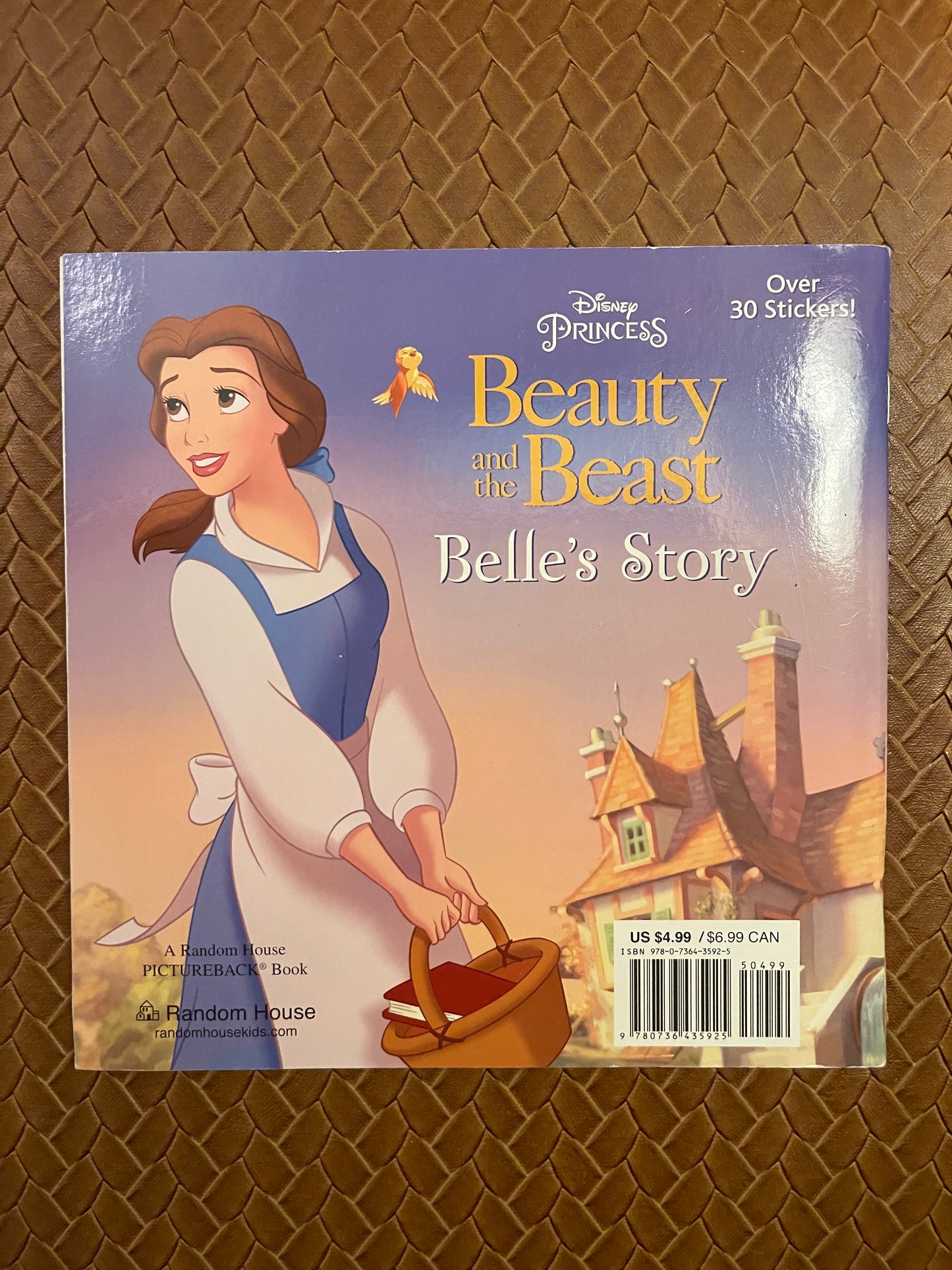 Belle's Story (Disney Beauty and the Beast) by Melissa Lagonegro (Paperback)