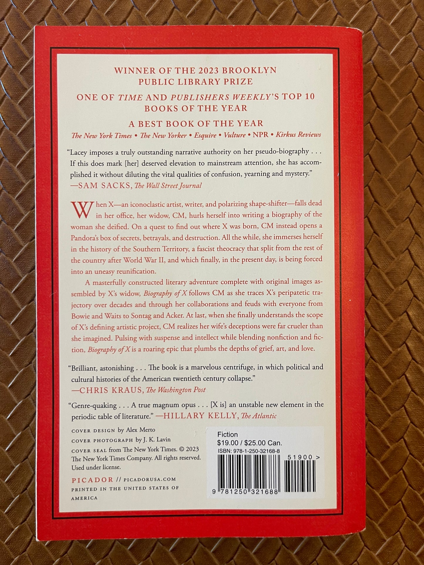 Biography of X by Catherine Lacey (Paperback)