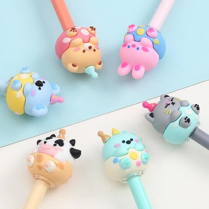 Birthday Animal Wiggle Gel Pen