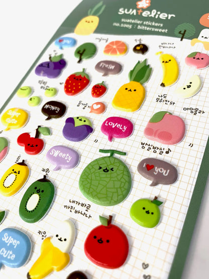 Bittersweet Puffy Sticker