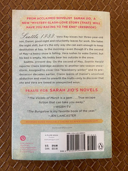 Blackberry Winter by Sarah Jio (Paperback)