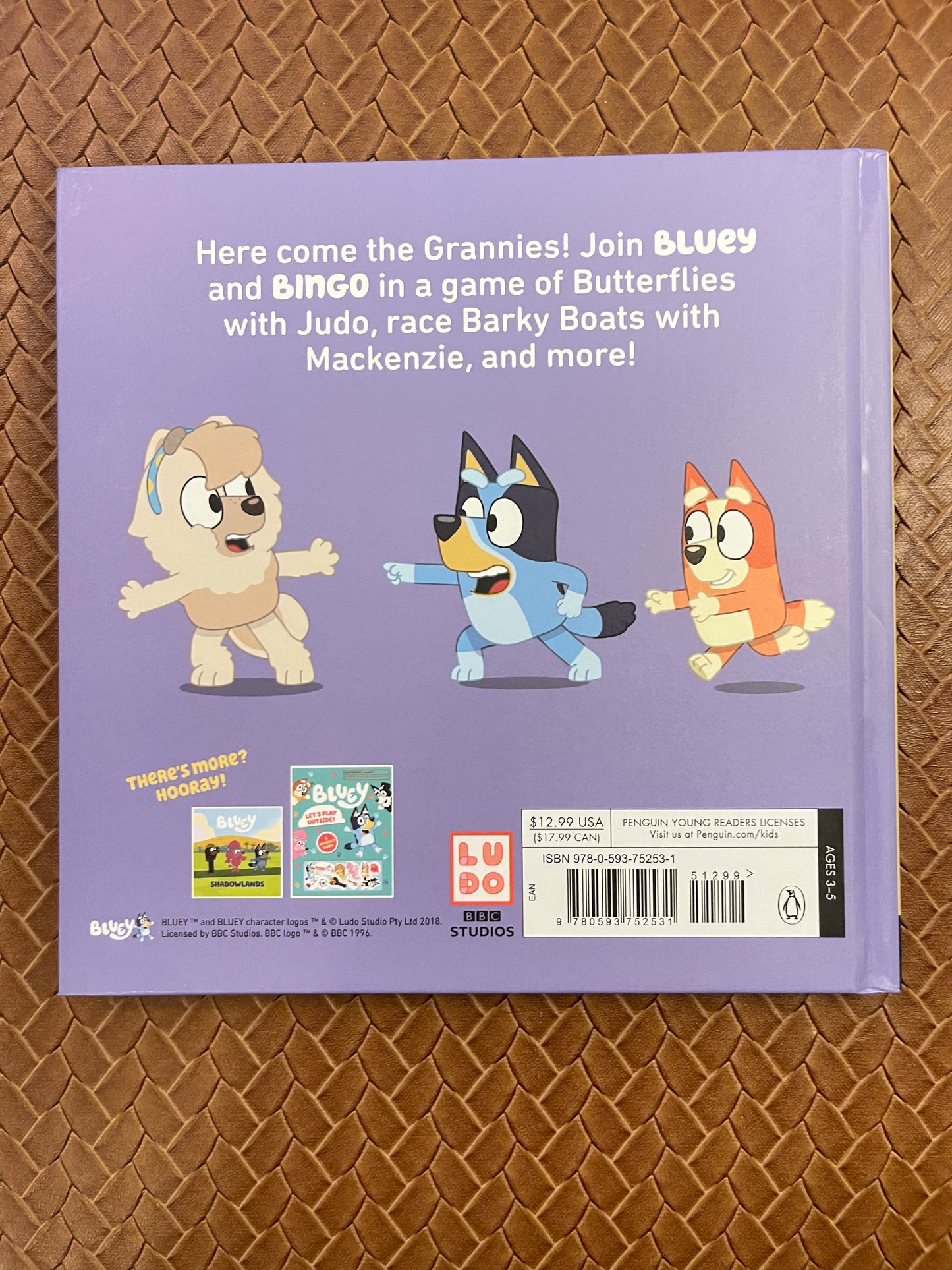 Bluey: Grannies and Other Stories: 4 Stories in 1 Book (Hardcover)