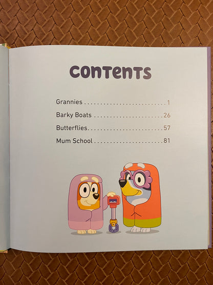 Bluey: Grannies and Other Stories: 4 Stories in 1 Book (Hardcover)
