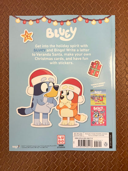 Bluey: Hooray, It's Christmas!: A Sticker & Activity Book (Paperback - New)