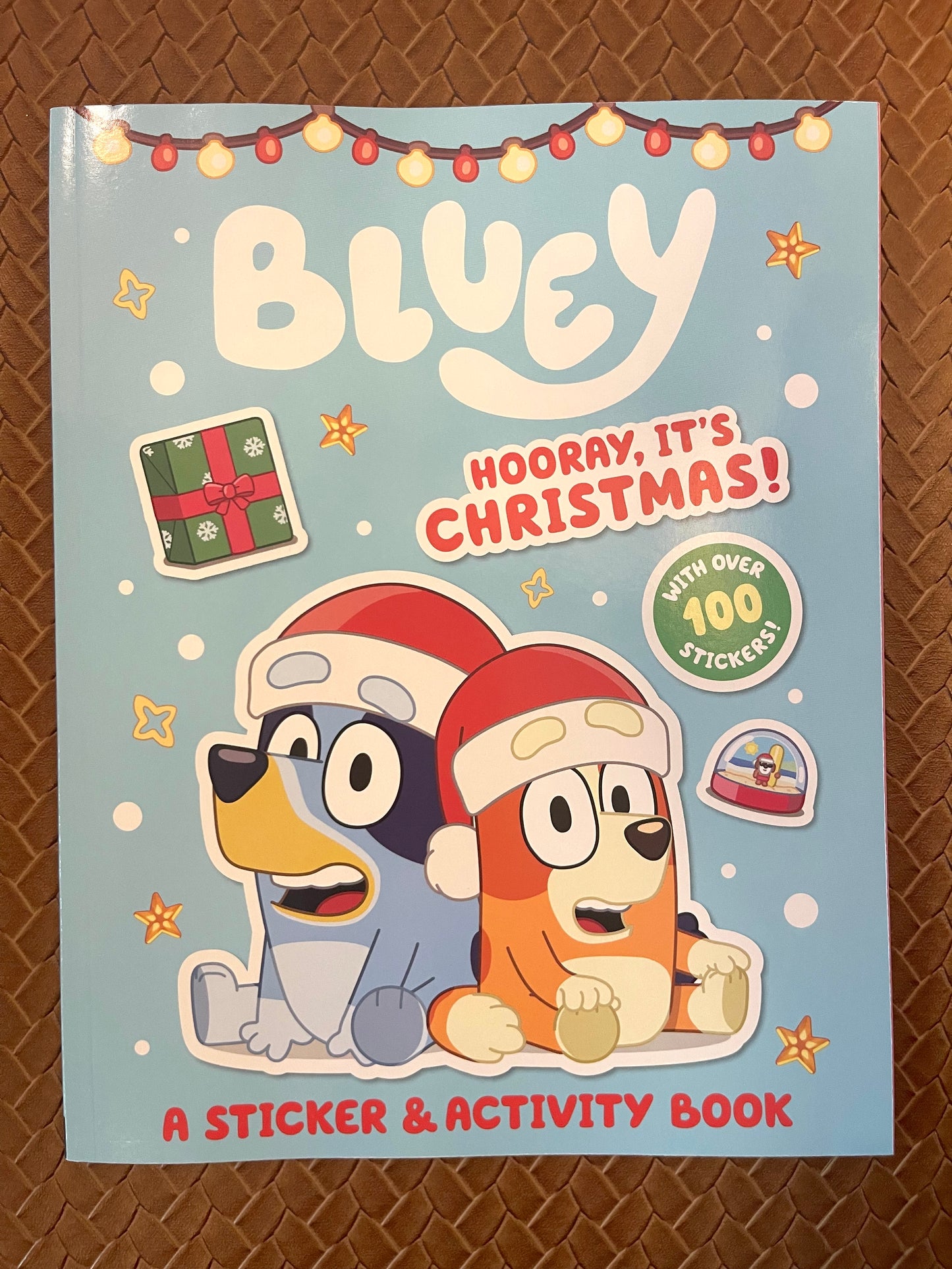 Bluey: Hooray, It's Christmas!: A Sticker & Activity Book (Paperback - New)