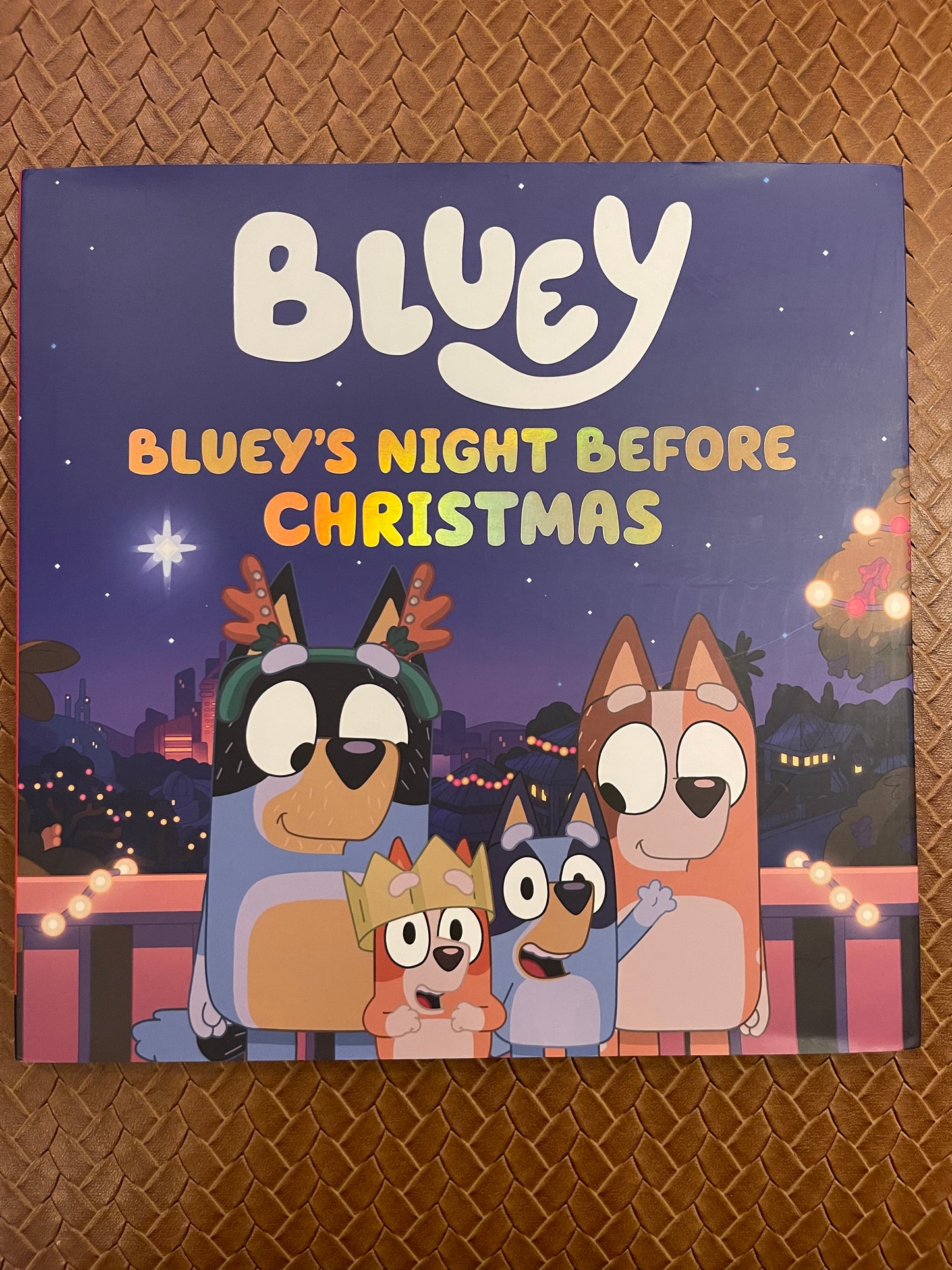 Bluey's Night Before Christmas by Lauren Holowaty, Kiara Hankinson, Jemma Bayley, Costa Kassab (Hardcover - New)
