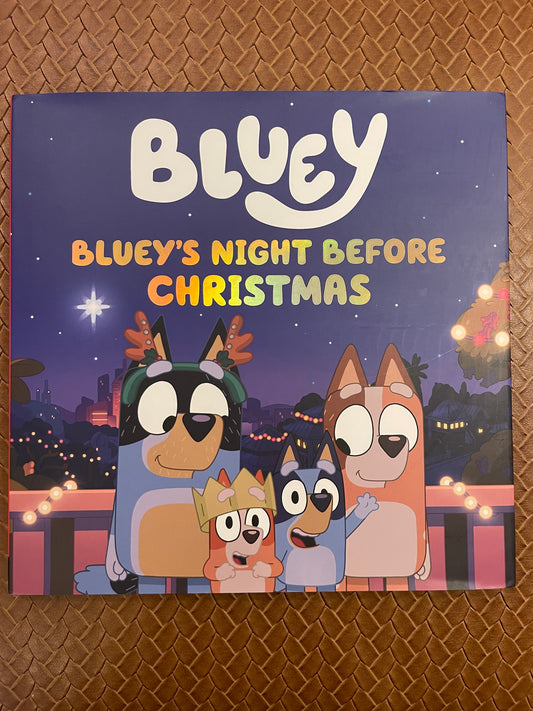 Bluey's Night Before Christmas by Lauren Holowaty, Kiara Hankinson, Jemma Bayley, Costa Kassab (Hardcover - New)