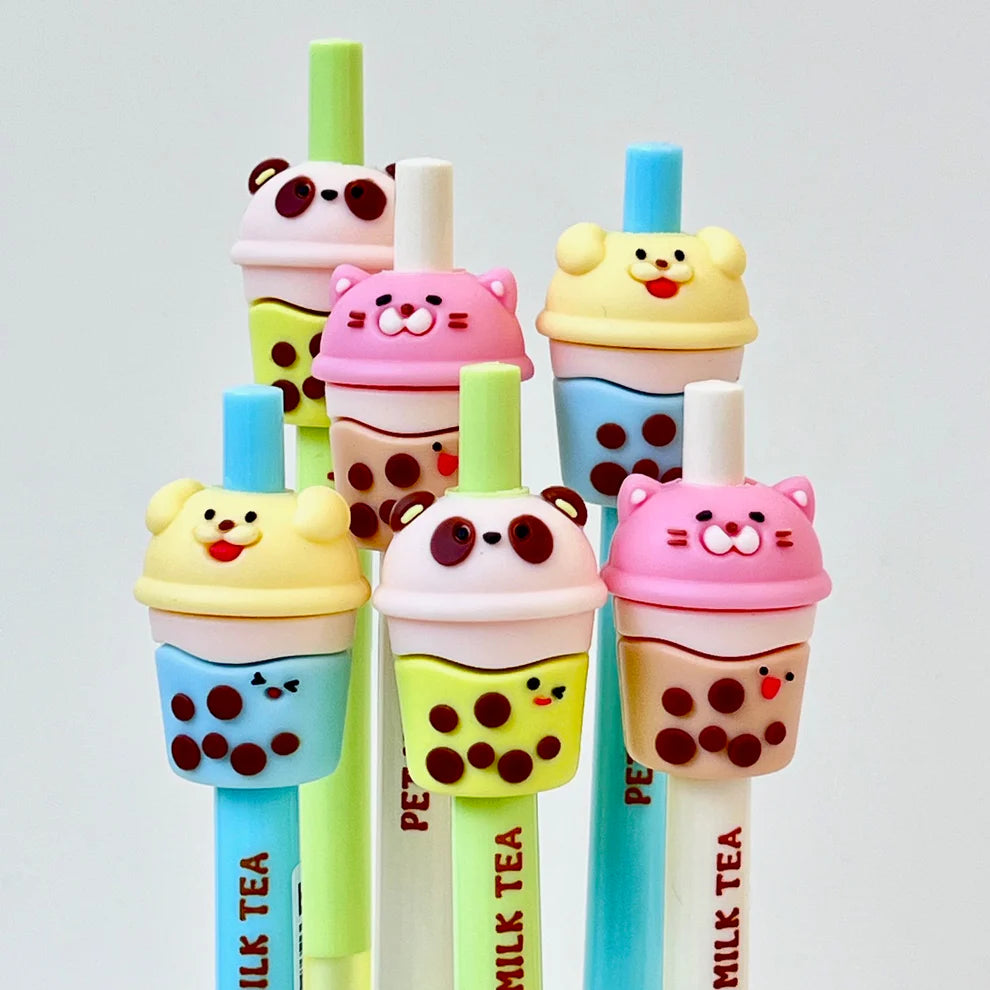 Boba Animals Retractable Gel Pen