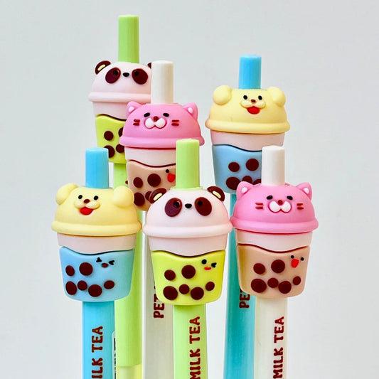 Boba Animals Retractable Gel Pen