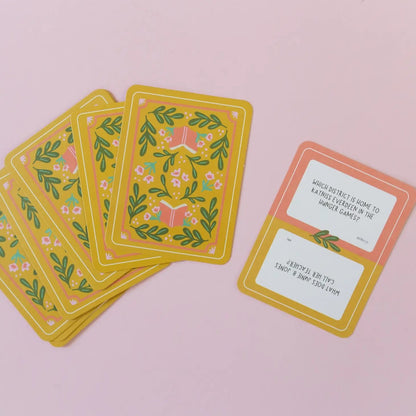 Book Trivia Card Set