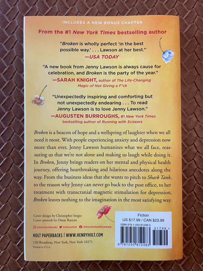 Broken by Jenny Lawson (Paperback)