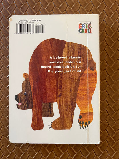 Brown Bear, Brown Bear, What Do You See? by Bill Martin Jr.  Eric Carle (Illustrator) (Board Book)