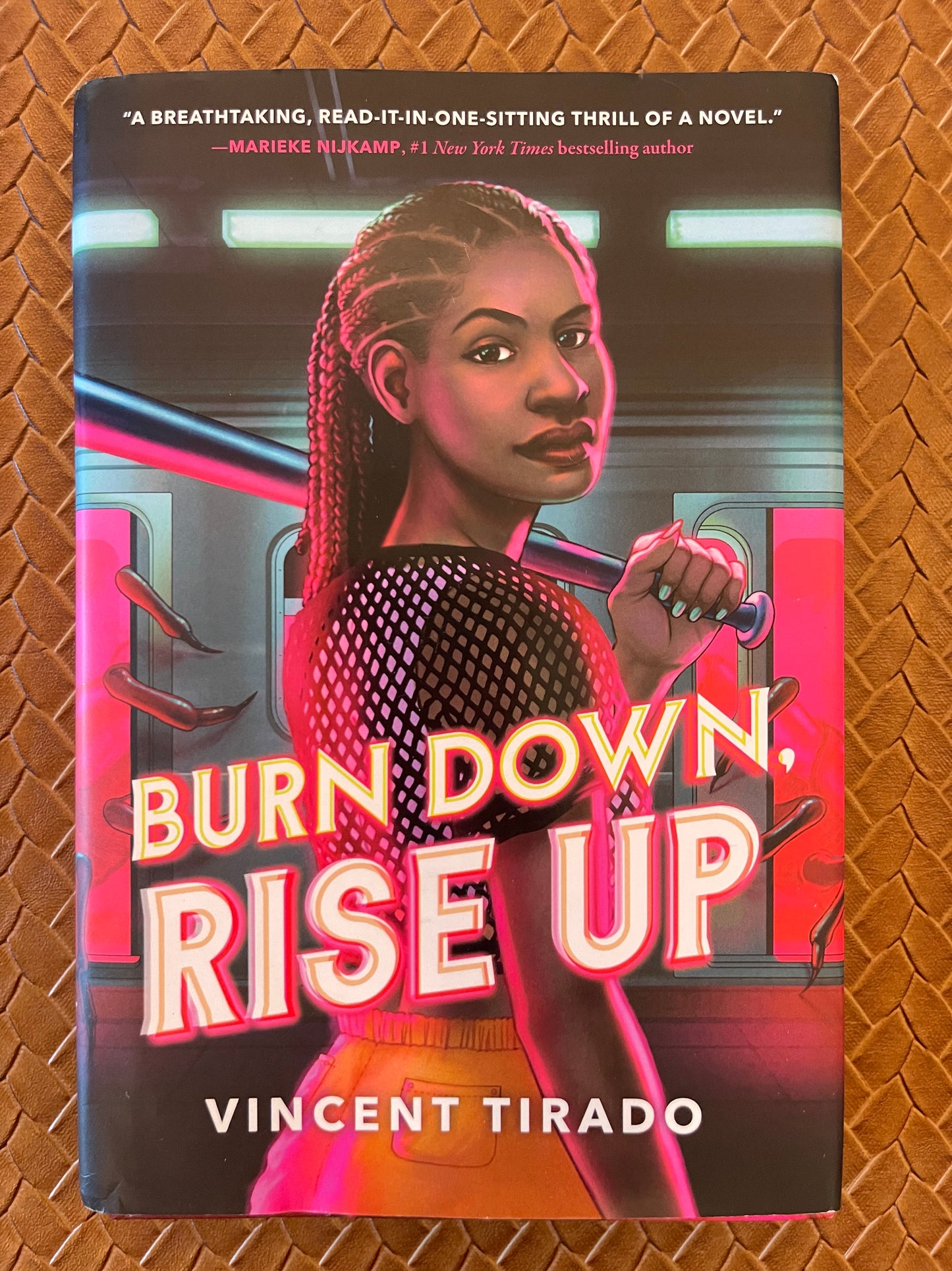 Burn Down, Rise Up by Vincent Tirado (Hardcover)