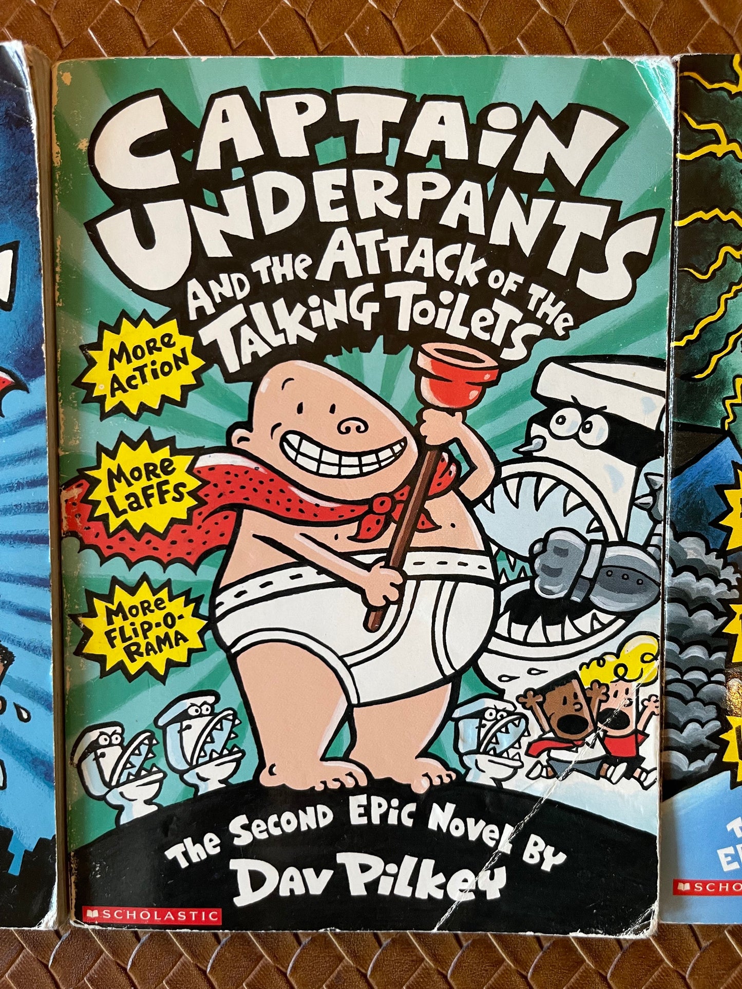 Captain Underpants 3 Book Bundle