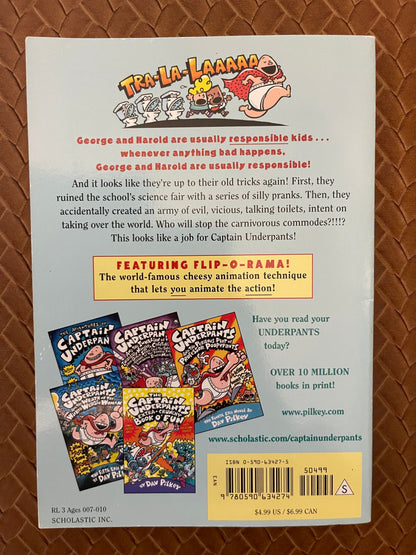 Captain Underpants #2: Captain Underpants and the Attack of the Talking Toilets