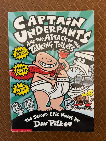 Captain Underpants #2: Captain Underpants and the Attack of the Talking Toilets