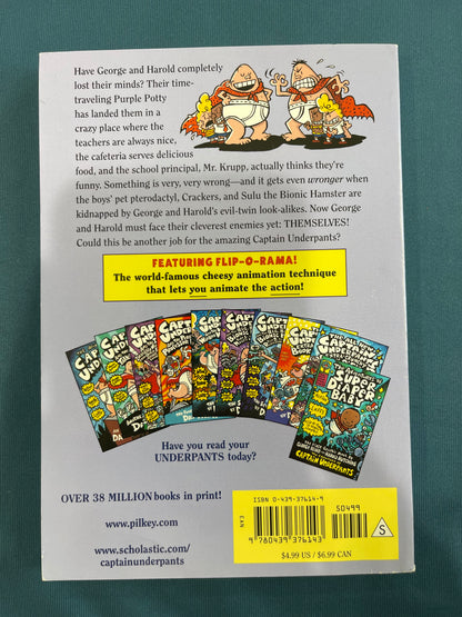 Captain Underpants #8: Captain Underpants and the Preposterous Plight of the Purple Potty People by Dav Pilkey (Paperback)