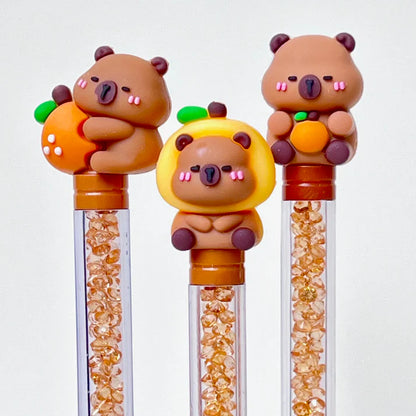 Capybara Crystal Gel Pen