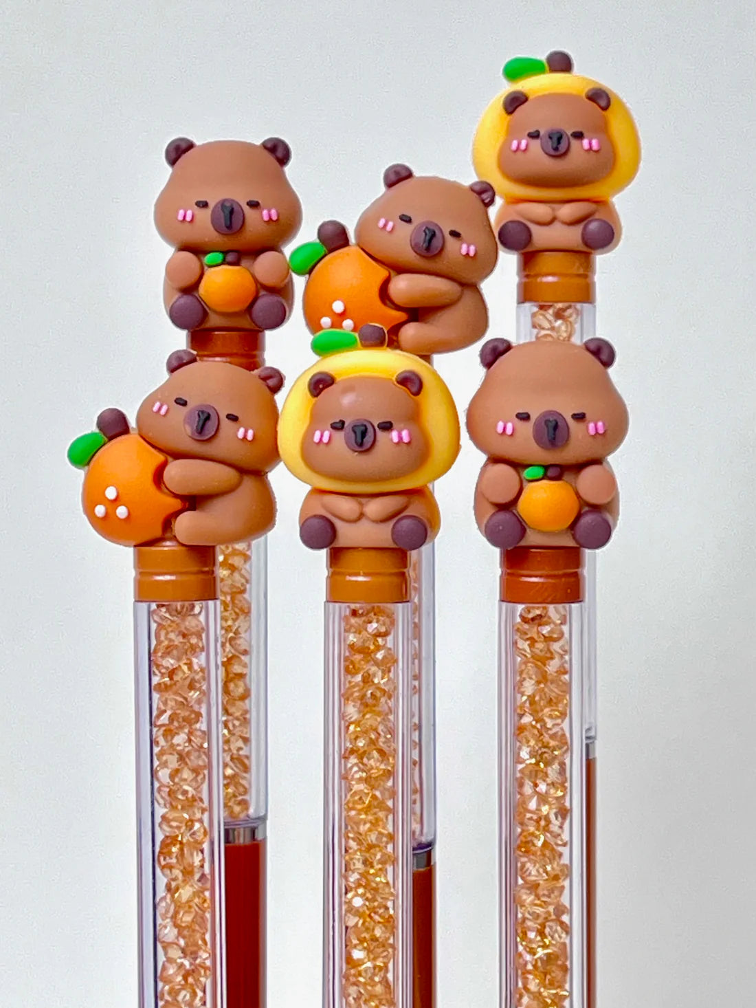 Capybara Crystal Gel Pen
