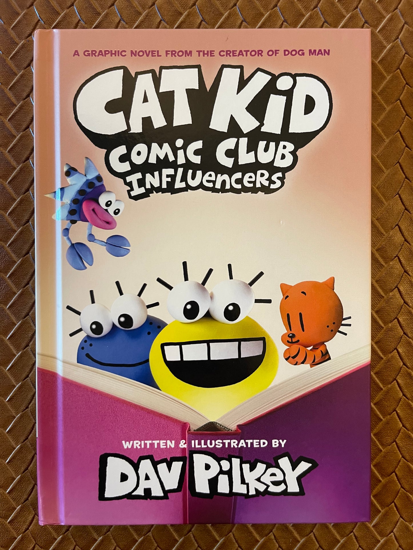 Cat Kid Comic Club #5: Influencers by Dav Pilkey (Hardcover)