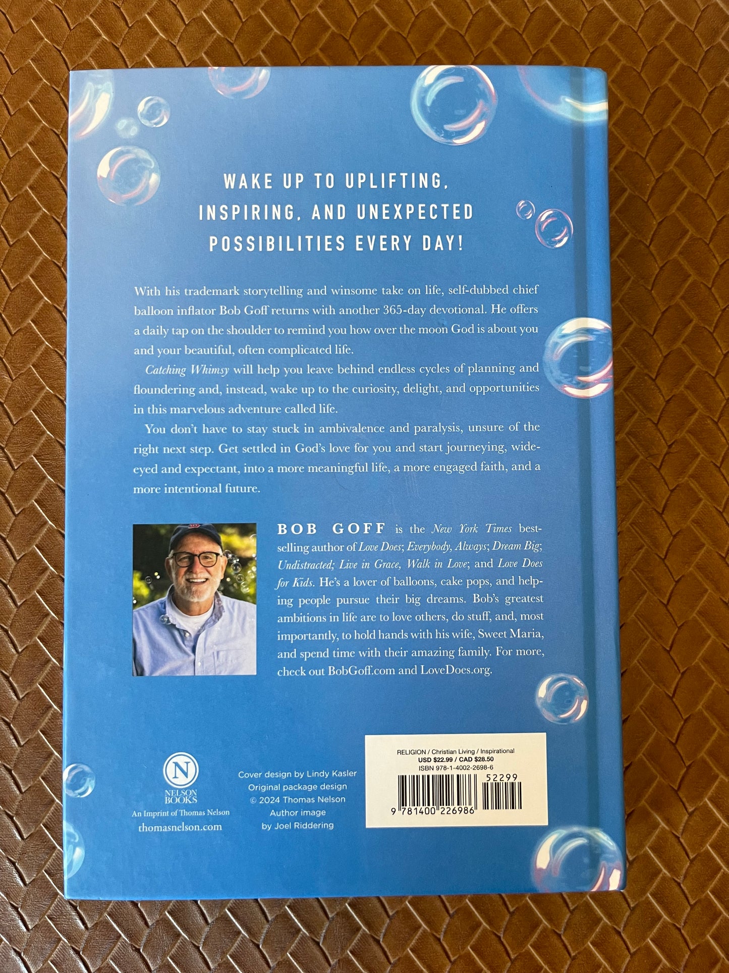 Catching Whimsy: 365 Days of Possibility by Bob Goff (Hardcover)
