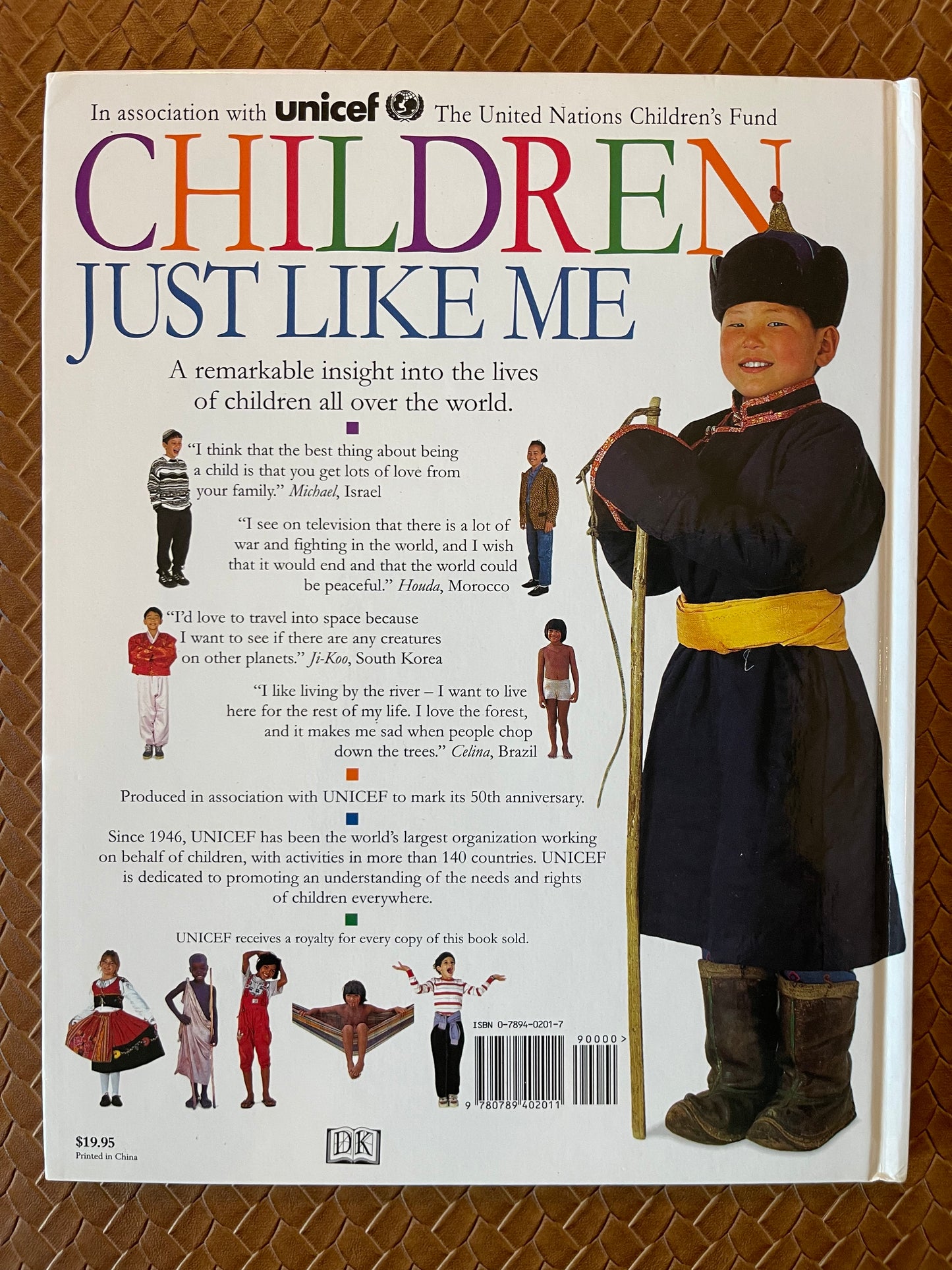 Children Just Like Me by Anabel Kindersley, Barnabas Kindersley, UNICEF (Collaborator)