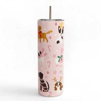 Christmas Dogs Tumbler