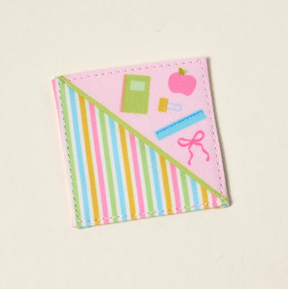 Corner Keeper Fabric Bookmark–Color Me Happy