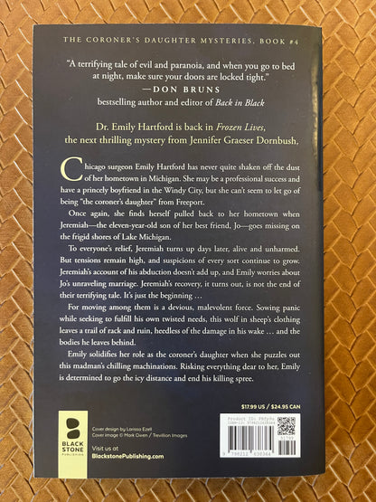Coroner's Daughter #4: Frozen Lives by Jennifer Graeser Dornbush (Paperback)