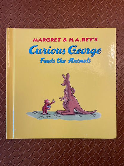 Curious George New Adventure: Curious George Feeds the Animals by H. A. Rey (Hardcover)