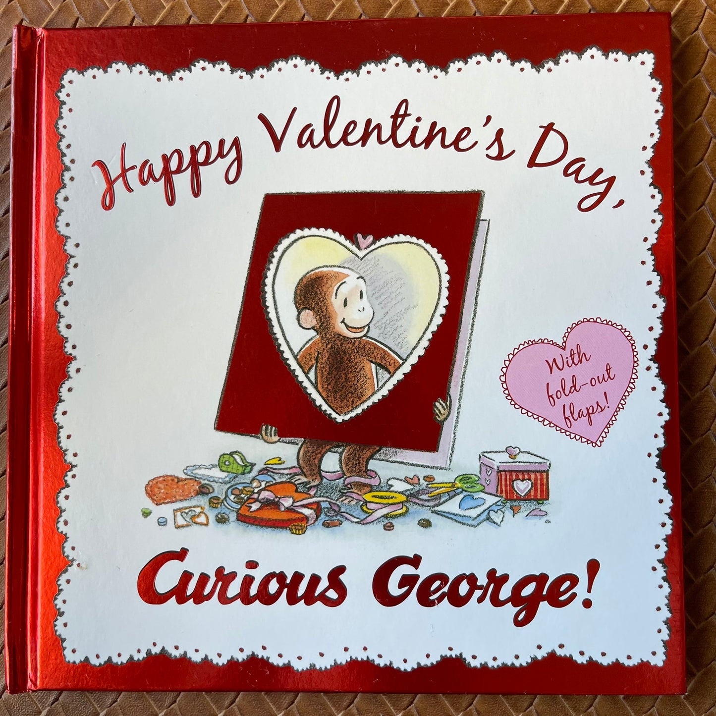 Happy Valentine's Day, Curious George by H.A. Rey, N. Di Angelo, Mary O'Keefe Young